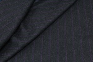 Charcoal Grey with Purple Stripe