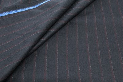 Black with Red Stripe