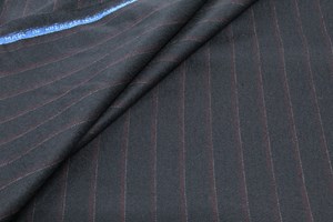 Black with Red Stripe