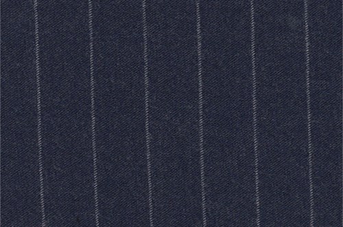 Navy Blue with white chalk stripe