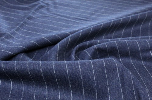 Navy Blue with white chalk stripe