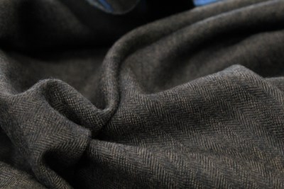 Brown Herringbone