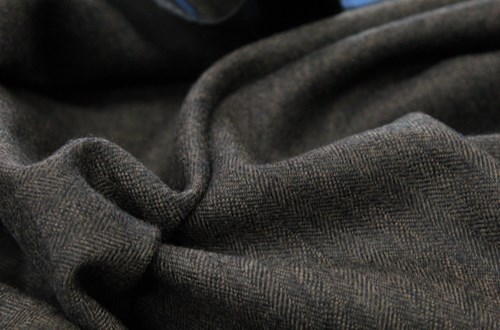 Brown Herringbone
