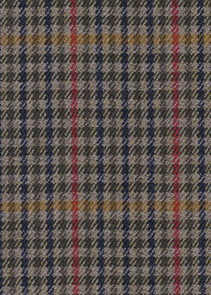 Grey/Green check with Yellow/Red/Navy check