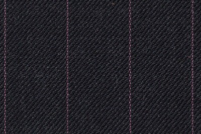 charcoal grey with pink pin stripe