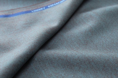 Terracota/Turquoise plain
