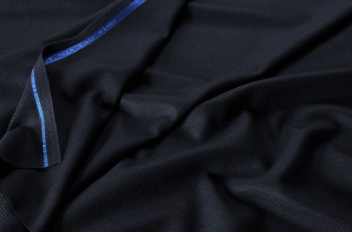 Navy Cashmere Twill