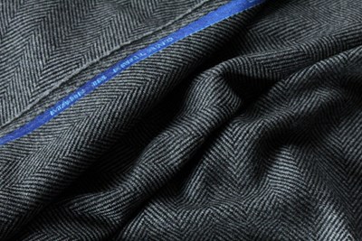 Black & White Herringbone