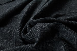 Charcoal Grey Herringbone