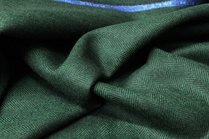Bottle Green Small Herringbone