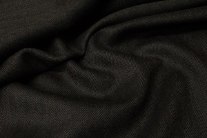 Choc Brown Small Herringbone