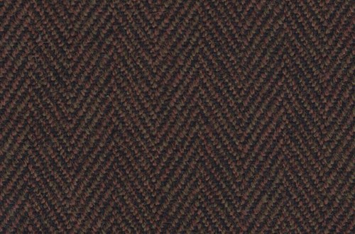 Choc Brown Small Herringbone