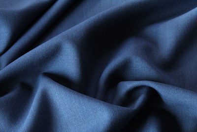 Light Blue Plain Hopsack Weave