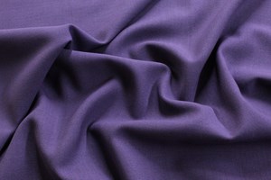 Purple Plain Hopsack Weave