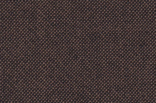 Mid Brown / Black Plain Hopsack Weave