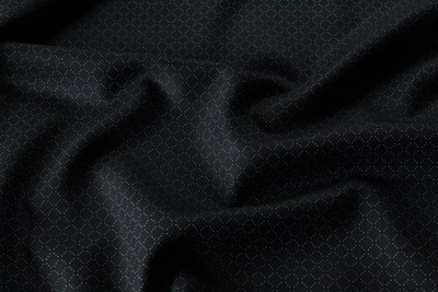 Black Dotted Diamond