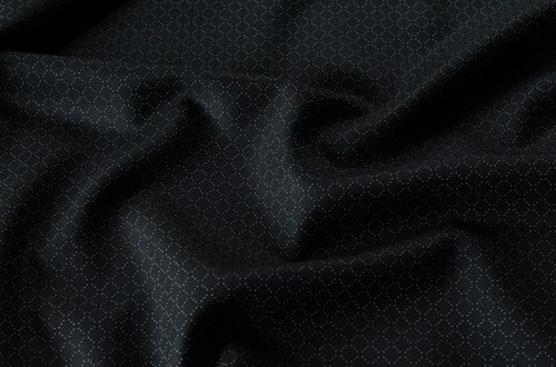 Black Dotted Diamond