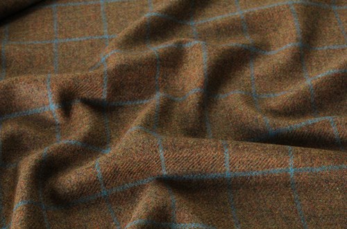Rust w/ Blue Windowpane