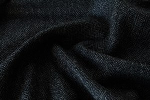 Grey & Black Herringbone