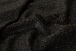 Brown & Black Herringbone