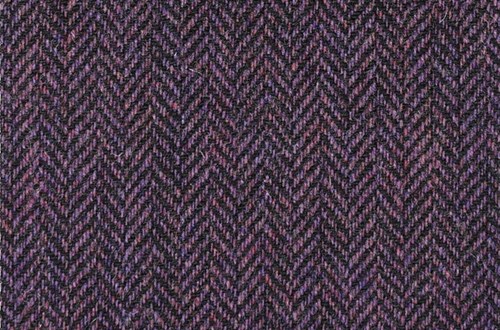Purple/Black Herringbone