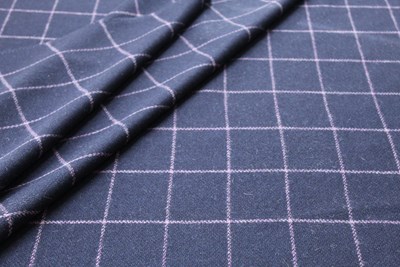 Blue w/Pink check