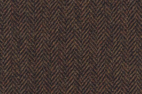 Mid Brown/Black herringbone