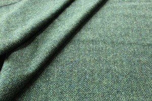 Moss Green/Black herringone