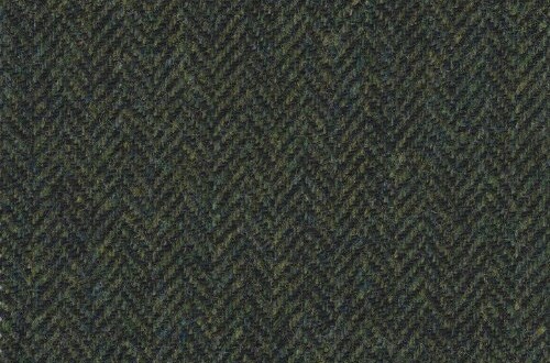 Moss Green/Black herringone