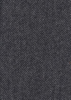 Grey/Black Herringbone